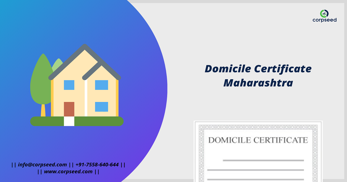 Domicile Certificate Maharashtra - Corpseed.png